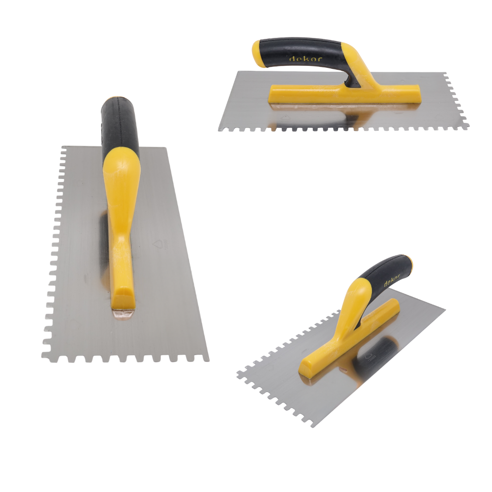 Glättekelle Gezahnt Viereckzahn 6x6 DK-402