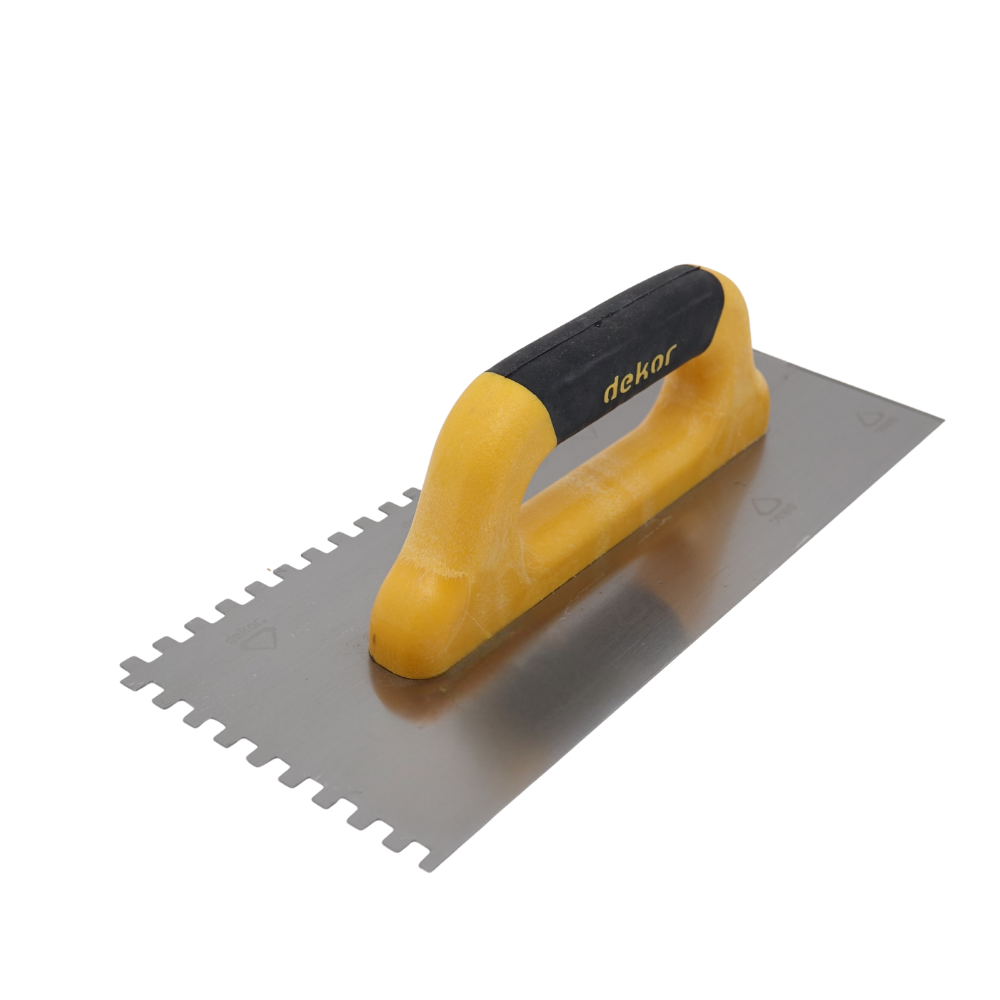 Glättekelle Gezahnt Viereckzahn, DK-420