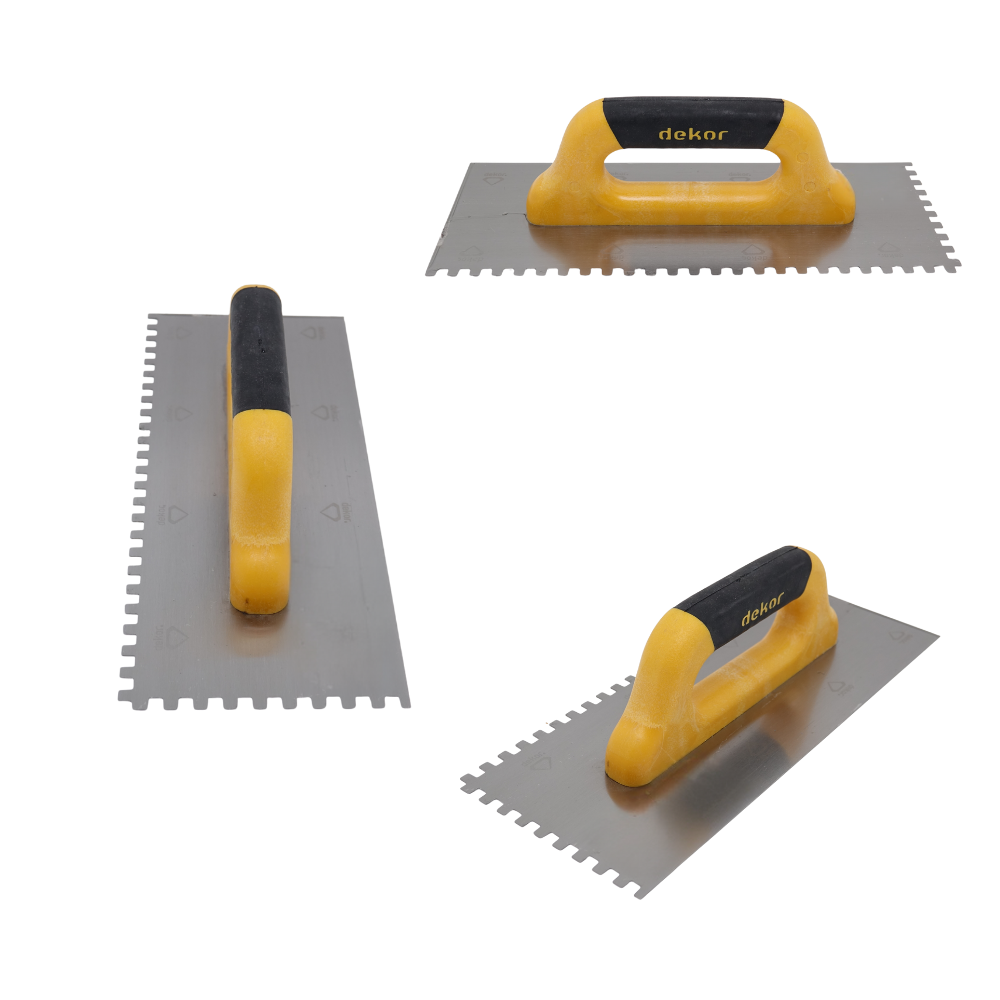 Glättekelle Gezahnt Viereckzahn, DK-420