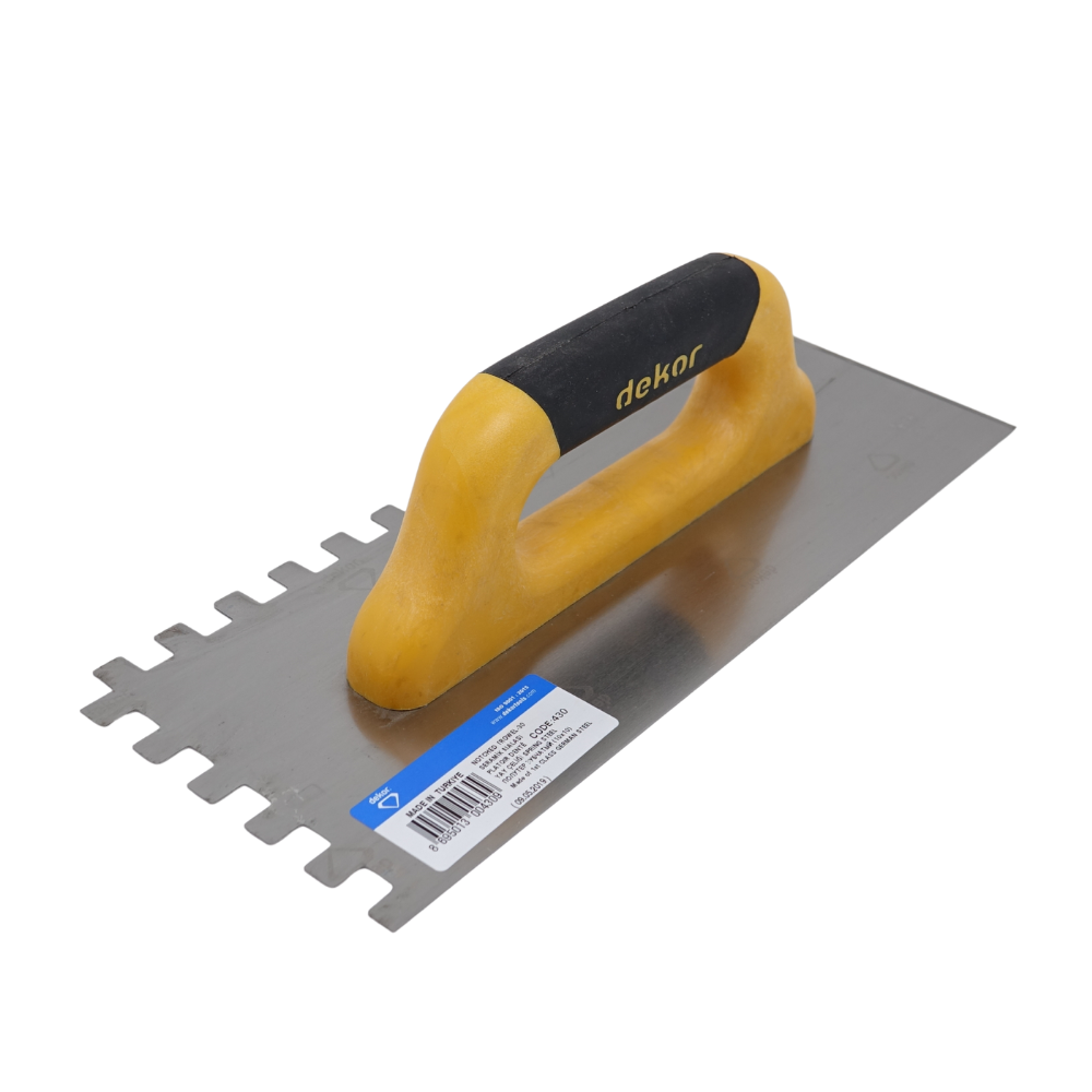 Glättekelle Gezahnt Viereckzahn, DK430