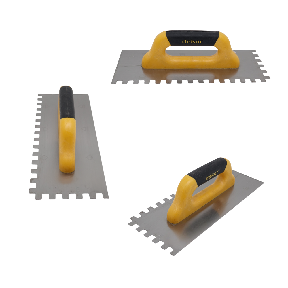 Glättekelle Gezahnt Viereckzahn, DK430