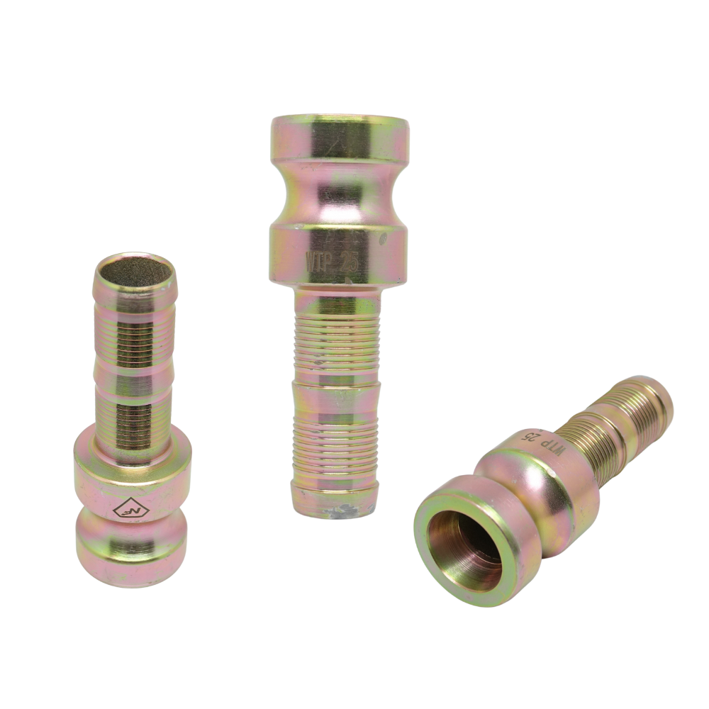 Kupplung 25 V-Teil mit Tülle für mörtelschlauch NW25