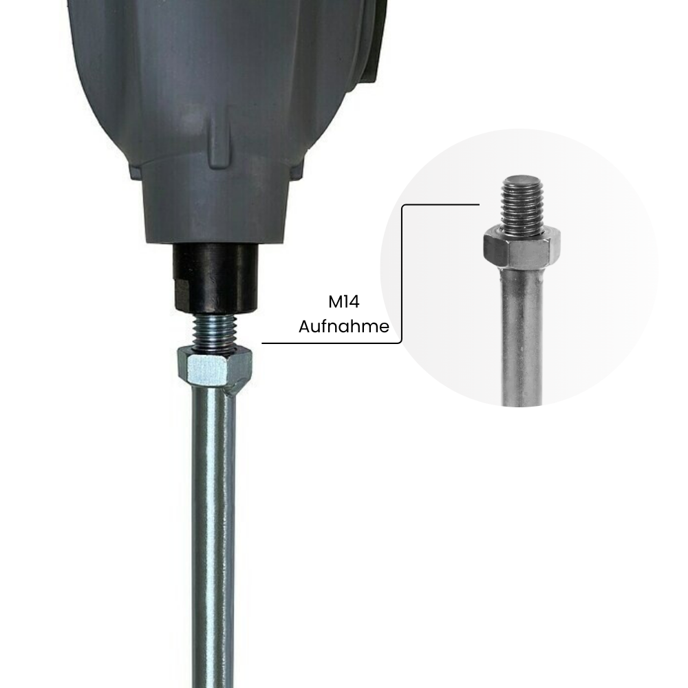 Mörtelrührer MK 140 mm - M14 Gewinde