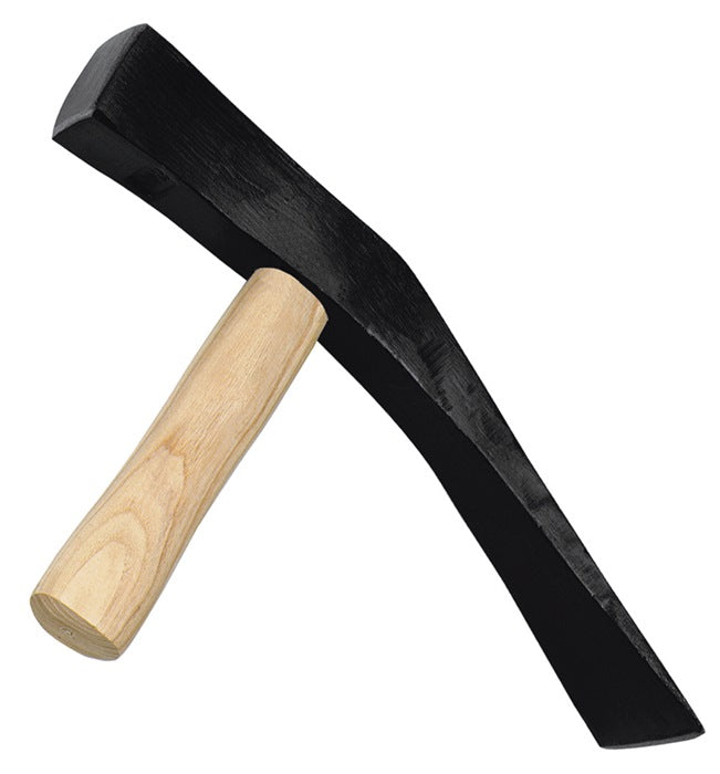 Pflastererhammer Rheinische Form mit Eschenstiel
