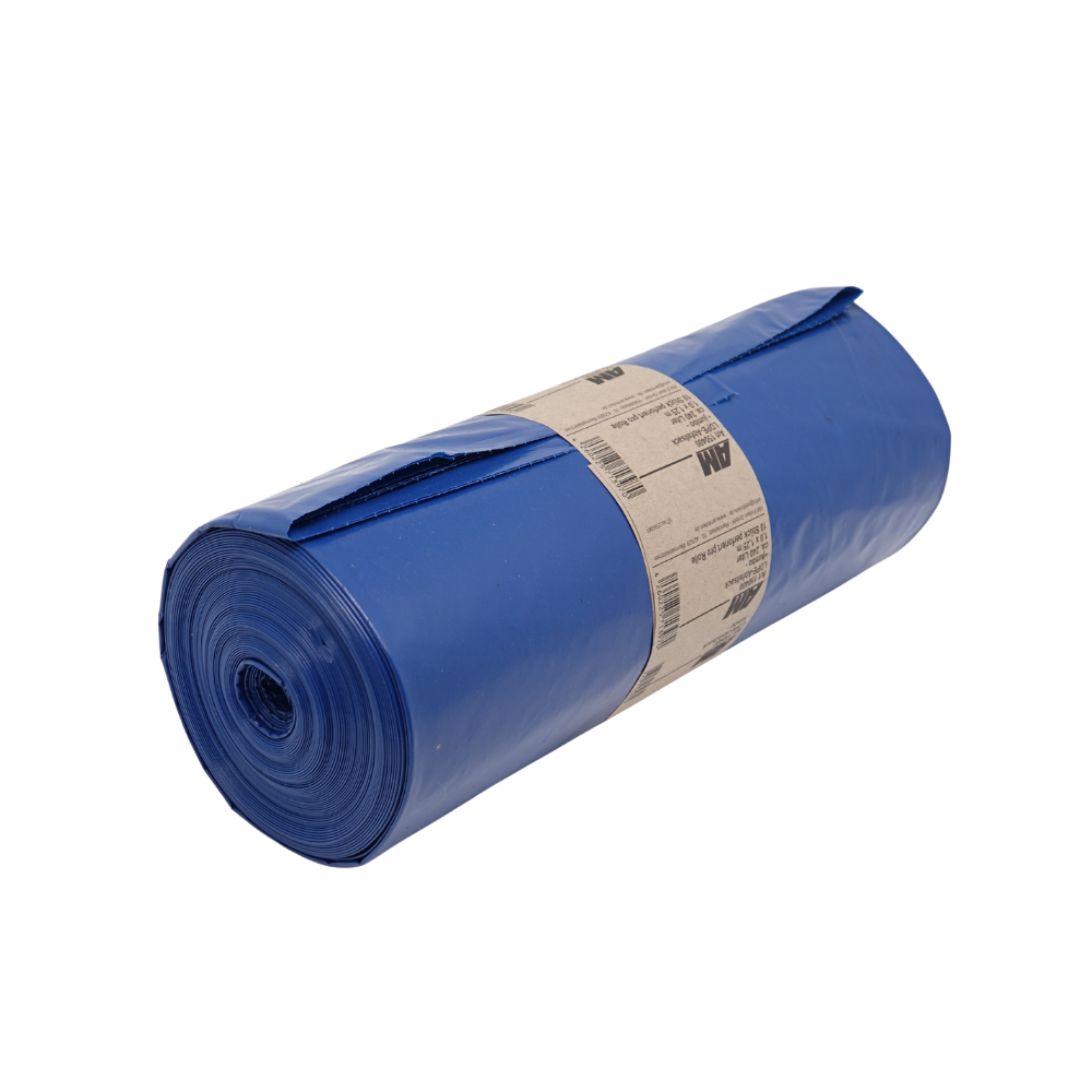 LDPE Müllsack - Abfallsack 100 x 125 cm, 240 L, 80µm – Starker Müllbeutel 10 Stk.