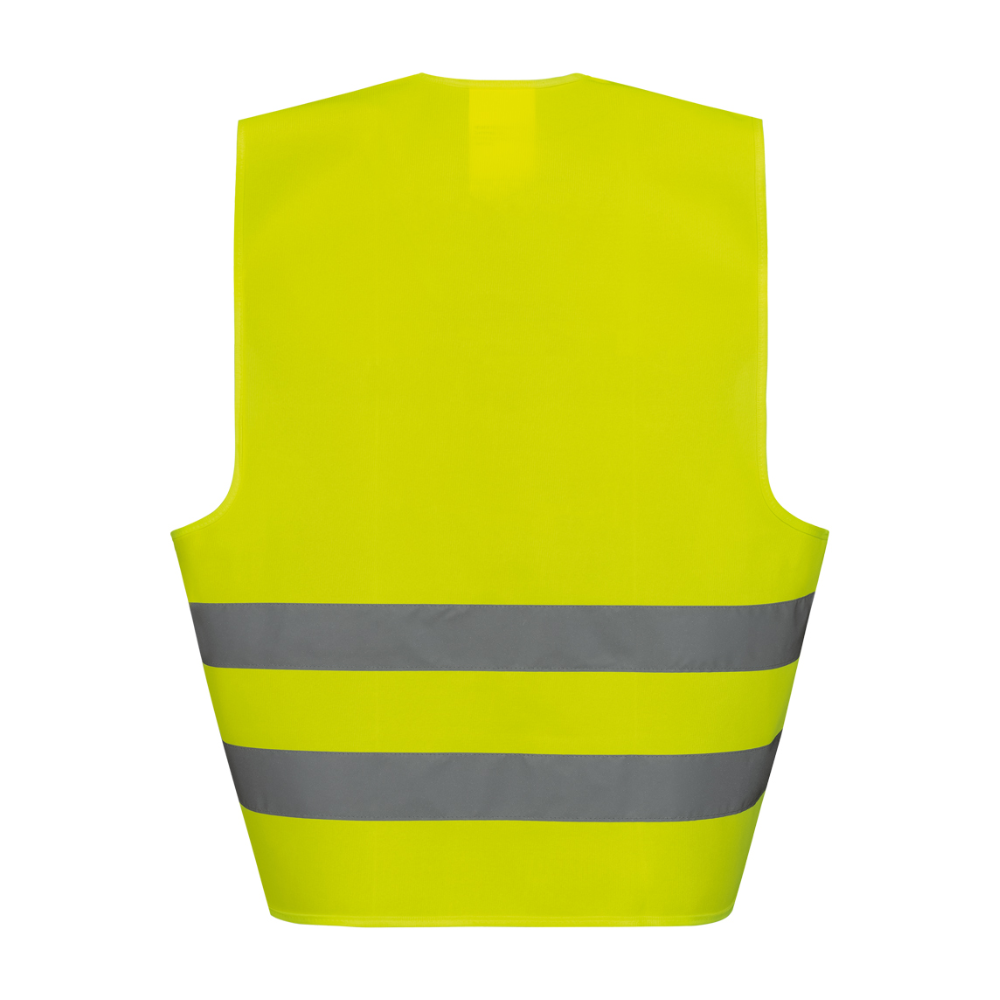 WICA-TEX® Warnschutzweste Gelb – EN ISO 20471 Klasse 2