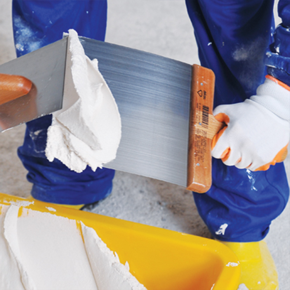 Gipserspachtel Edelstahl, Trockenbau Spachtel
