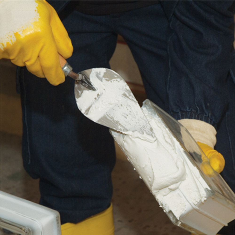 Firstkelle 160 mm - 180 mm, Softgriff Katzenzungenkelle