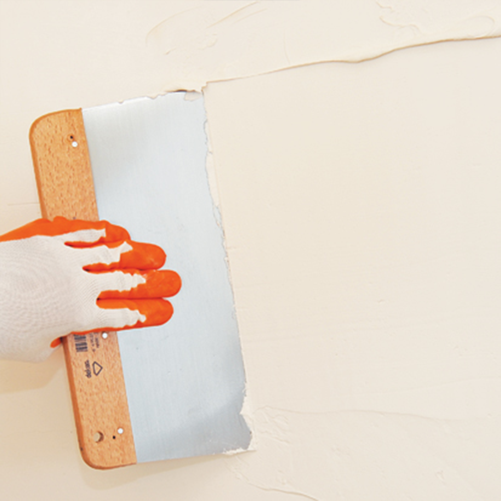 Breitspachtel mit Holzgriff 170 - 300 mm