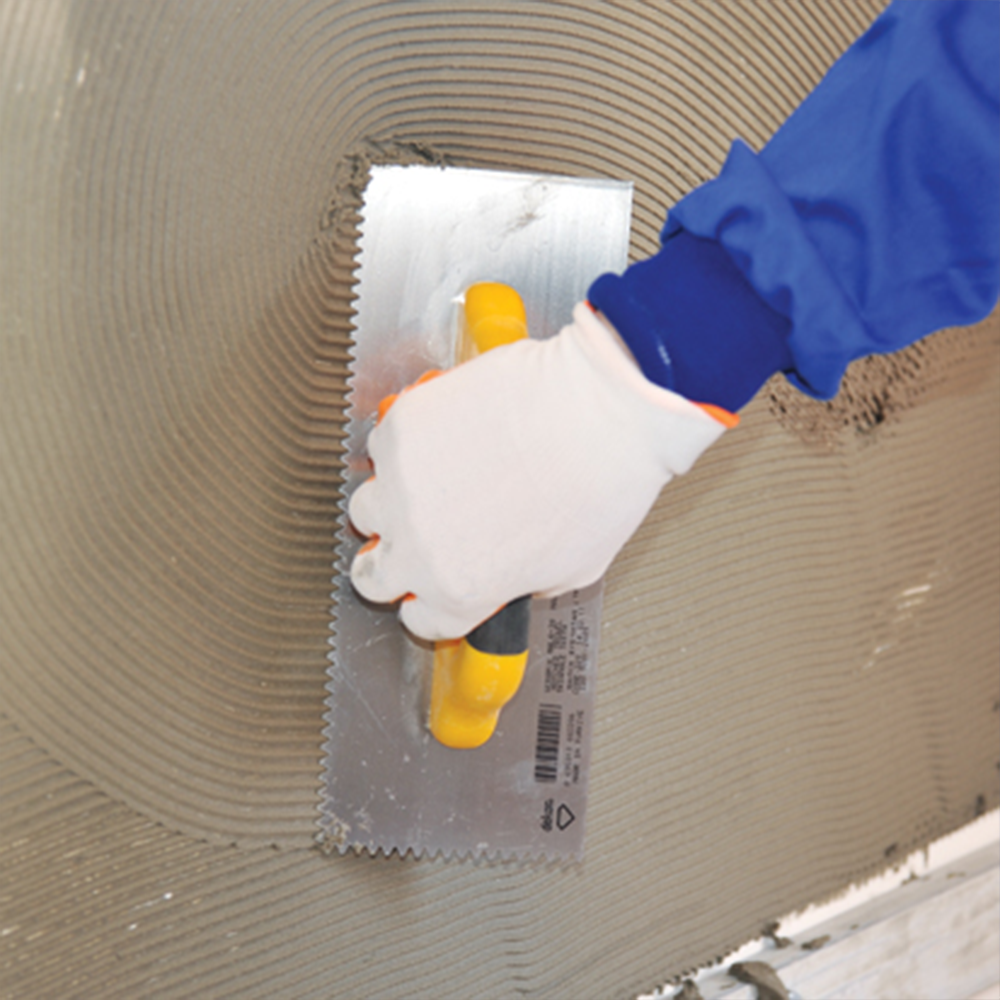 Glättekelle Gezahnt 295x120 mm