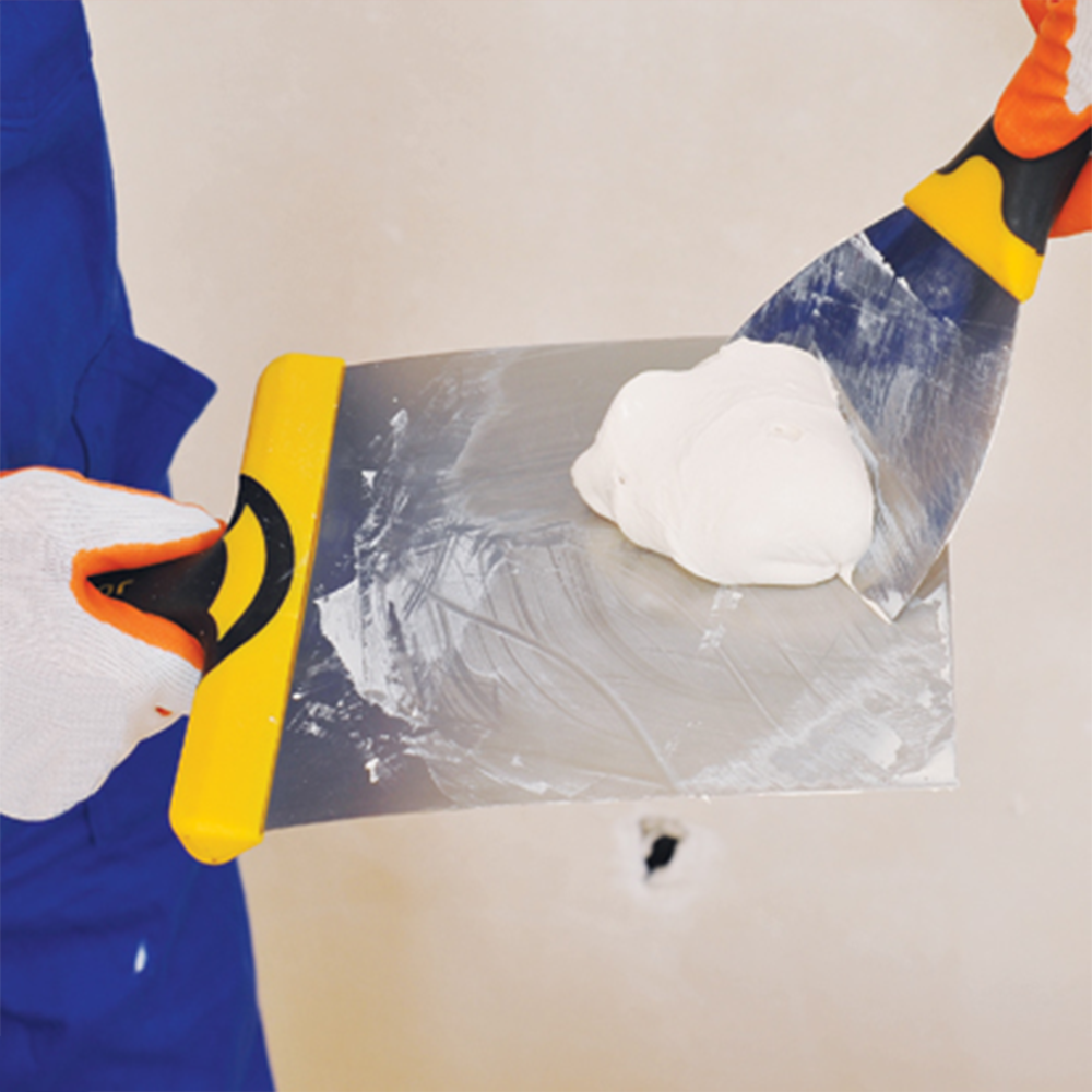 Gipserspachtel Edelstahl, Trockenbau Spachtel