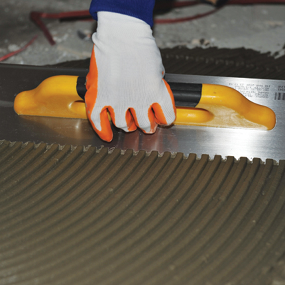 Glättekelle Gezahnt 300 x 120 mm