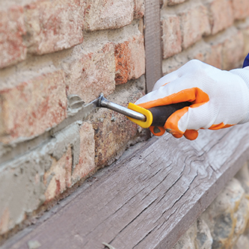 Dänische Fugenkelle 13mm rund Hals