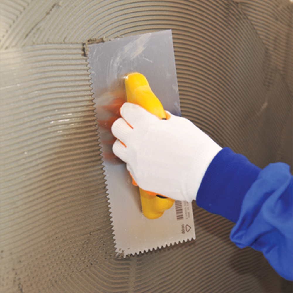 Glättekelle Gezahnt 295x120 mm