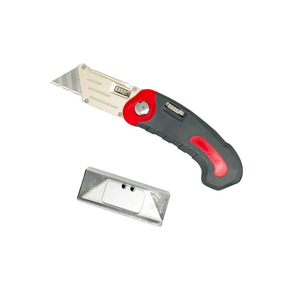 Universal Cuttermesser mit 5 Klingen – Klappbares Teppichmesser