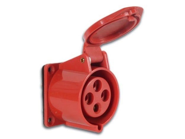 CEE Anbausteckdose 4X16A - 4 Polig 1201