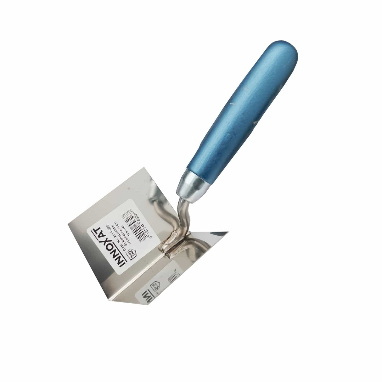 Eckenkelle Inneneck rostfrei mit Holzgriff 80mm 2111-080