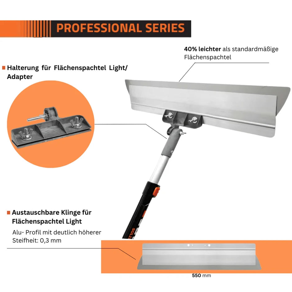 Austauschbare Klinge für Flächenspachtel LEICHT