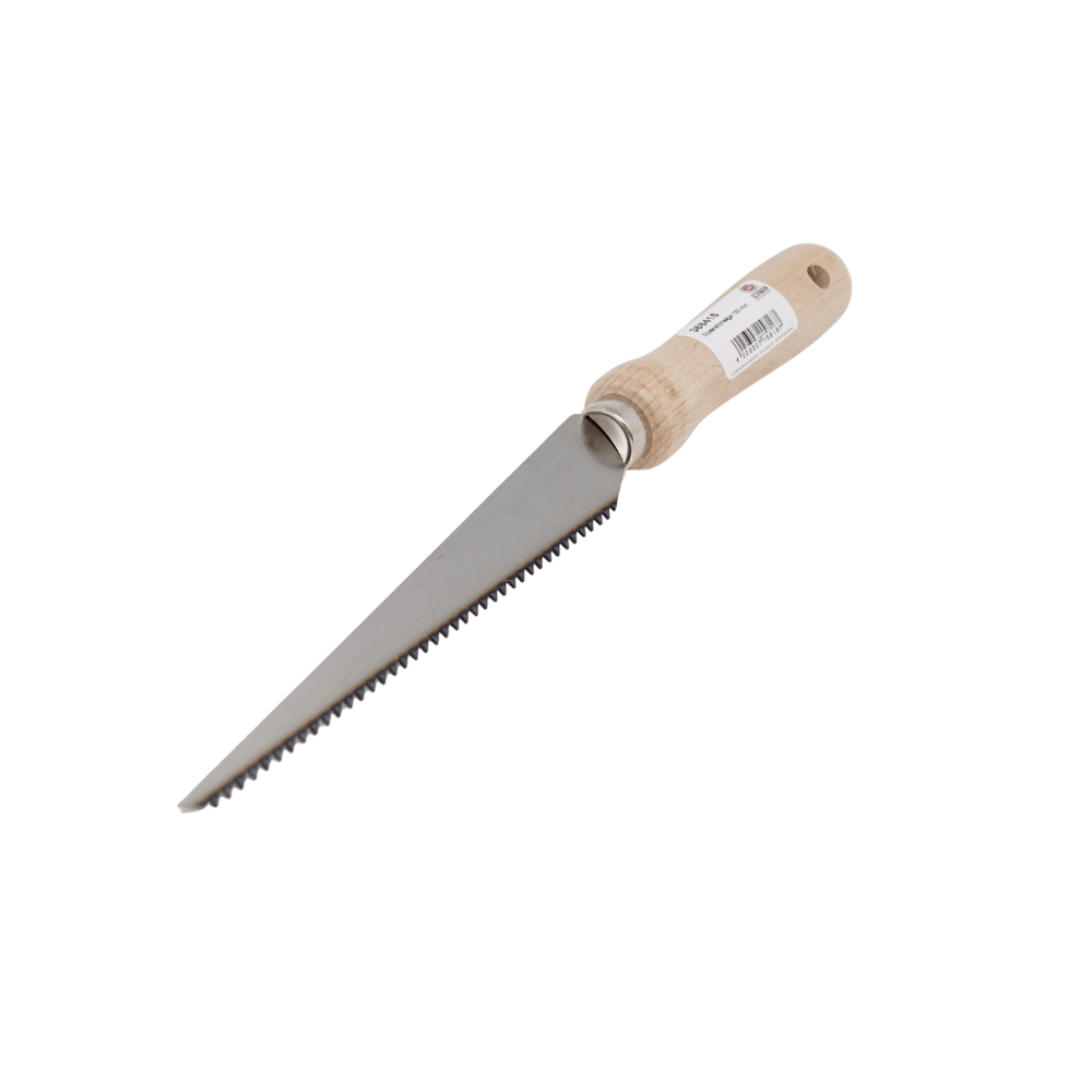 Gipserstichsäge mit Holzgriff 150 mm Gipssäge