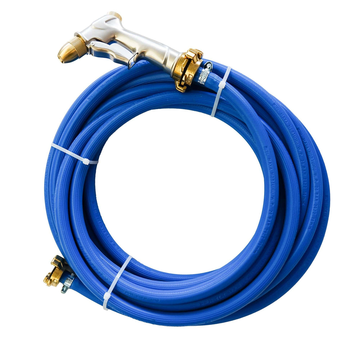 Pistolenspritze mit Luftschlauch 10mm mit Schnellkupplungen 3/4"
