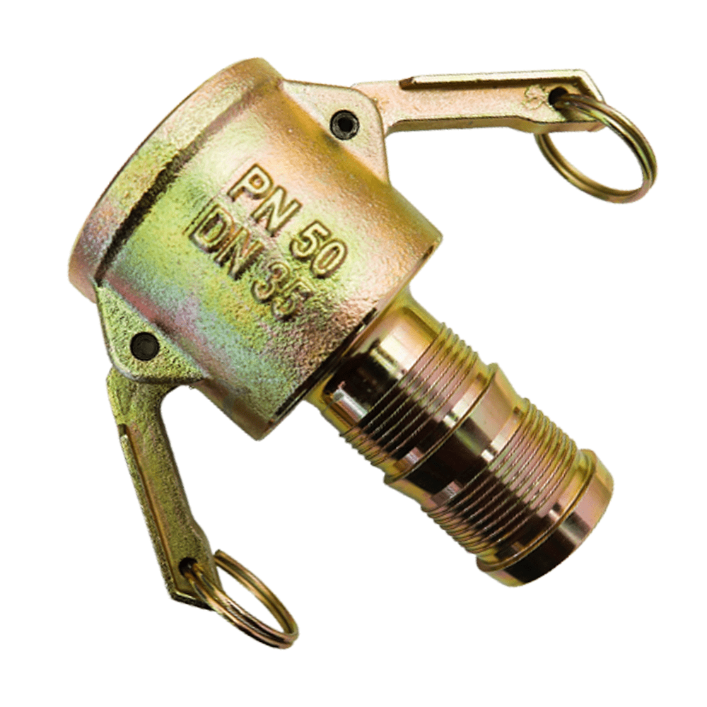 Kupplung 25V & 35V - MT mit Tülle für Stahlbandeinbindung