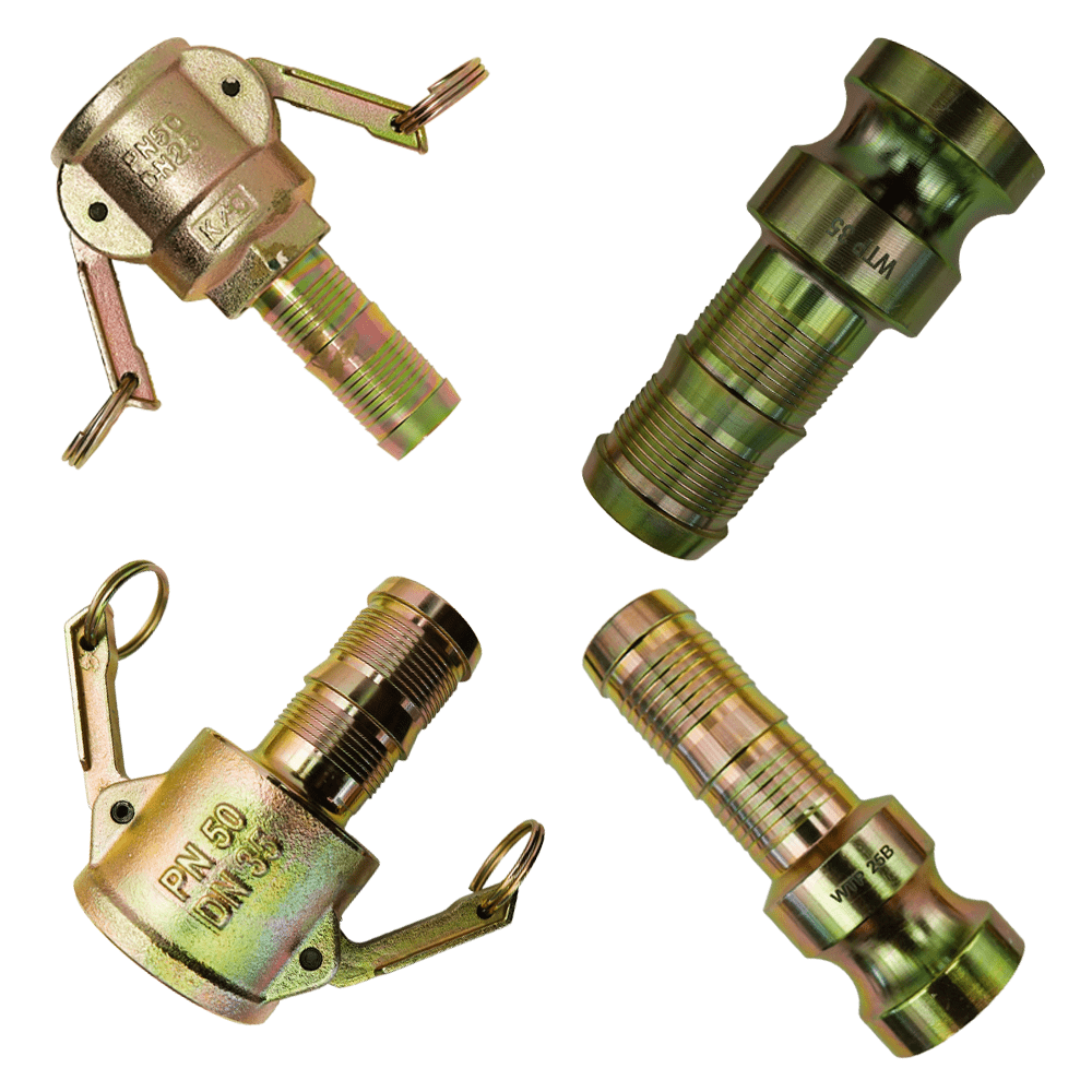 Kupplung 25V & 35V - MT mit Tülle für Stahlbandeinbindung