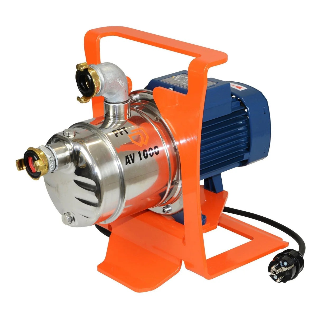 PFT Wasserpumpe als Saugpumpe AV 1000, 230 V, 1 Ph, 50 Hz, 0,6 kW