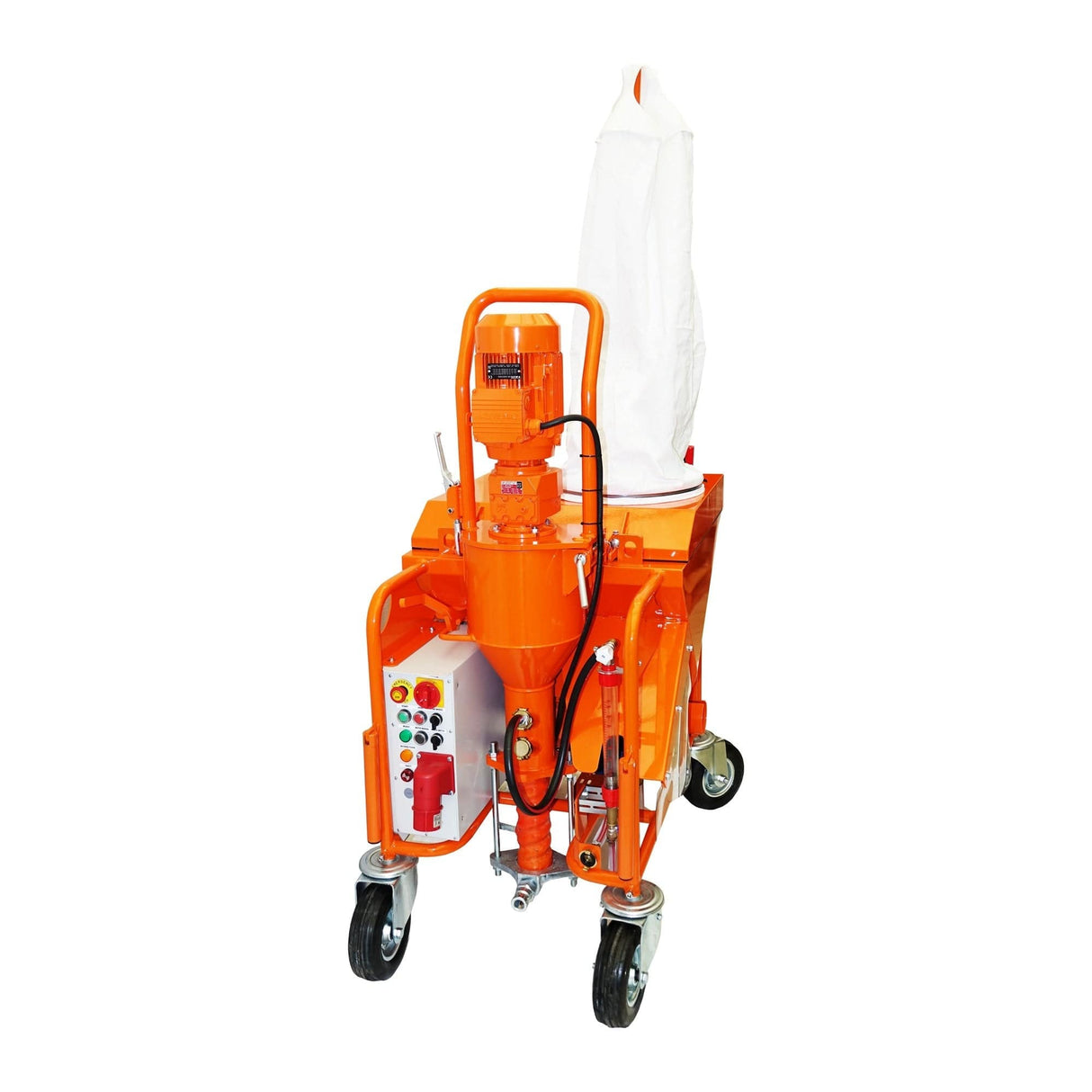 Putzmaschine NG500 mit Einblashaube 1602