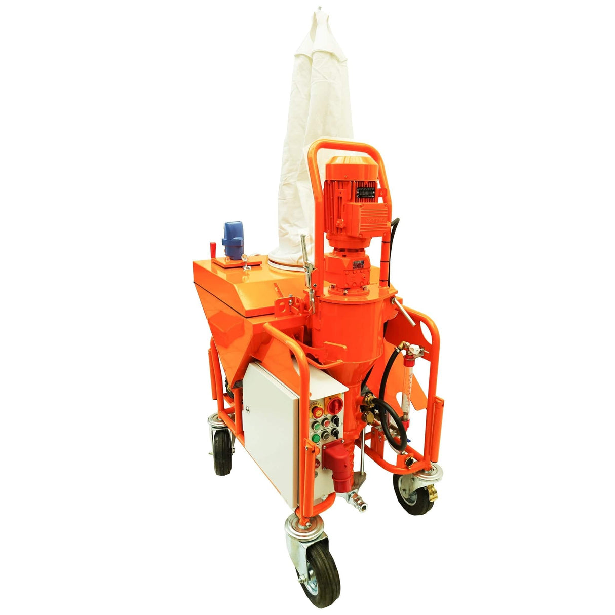 Putzmaschine NG500 mit Einblashaube 1602