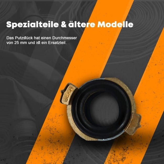 Putzstück 25 V-Teil mit Geka 1605