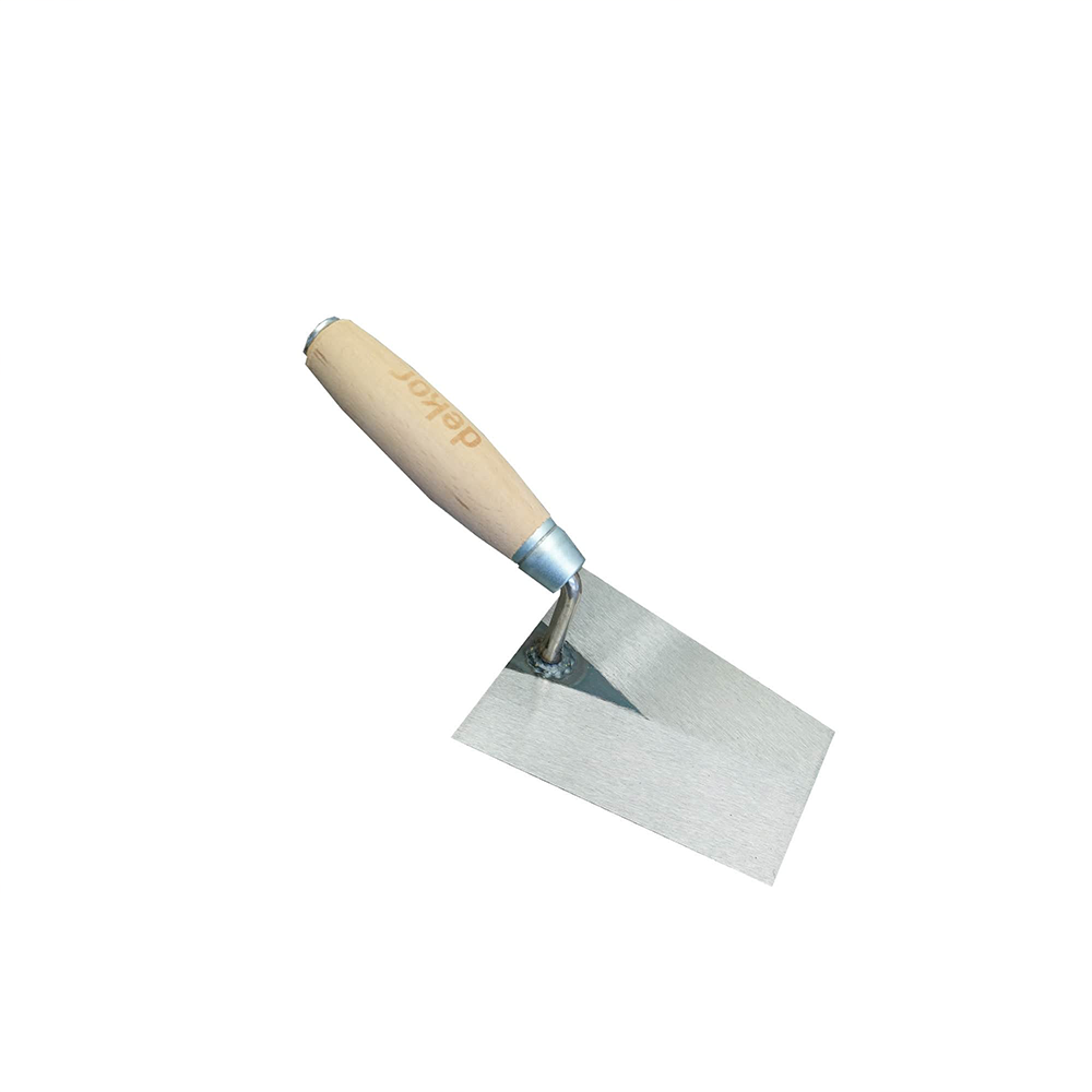 Maurerkelle mit Holzgriff 140 mm