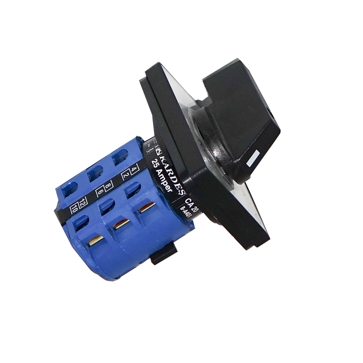 Stufen Drehschalter 3-polig, 25A 690V Schließer/Öffner