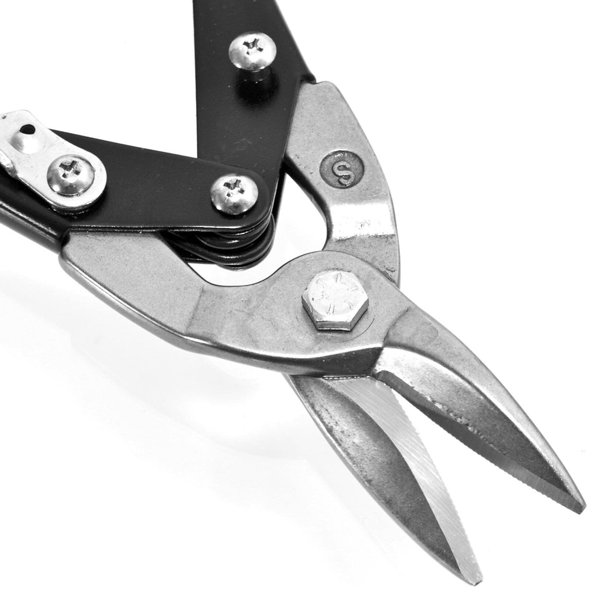 Einfache Blechschere 260 mm gerade schneidend