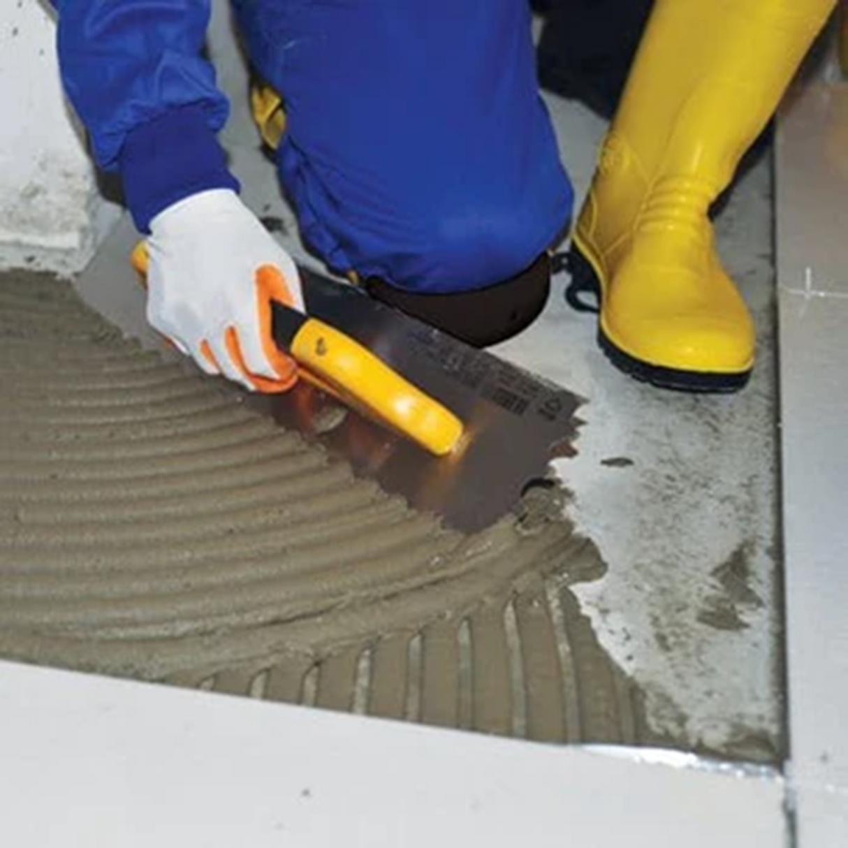 Zahnkelle halbrund mit Softgriff - Edelstahl