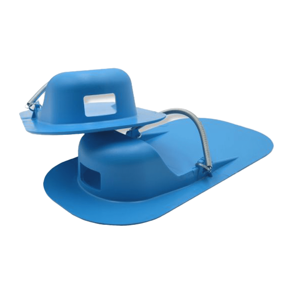 Estrichschuhe - Glättschuhe für Estrich 395x200 mm