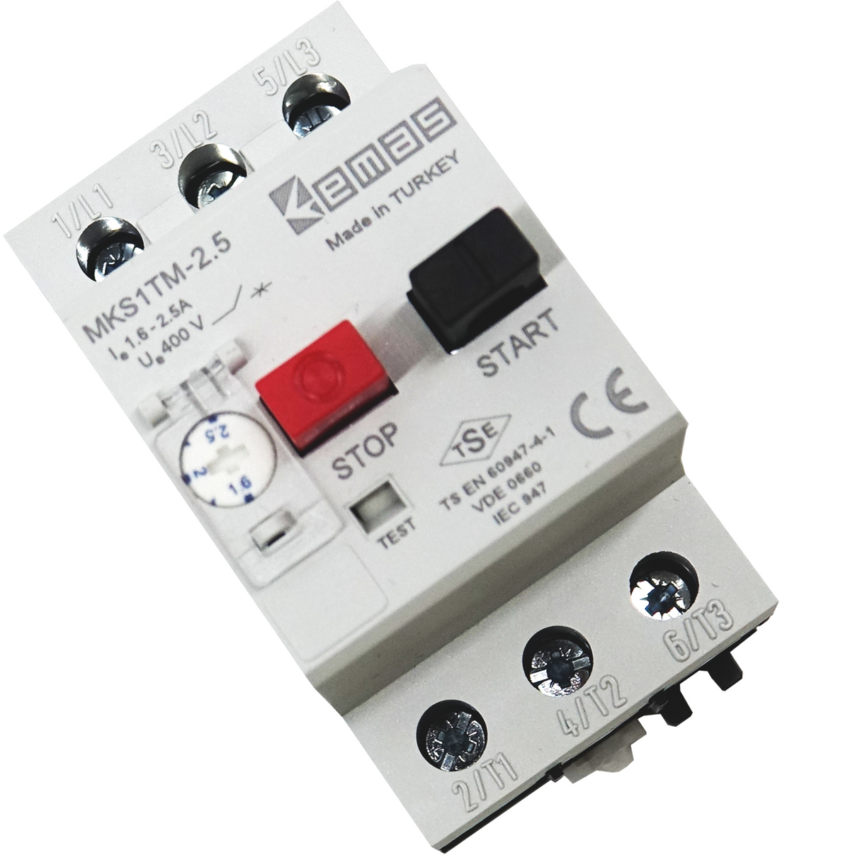 Motorschutzschalter 1,6-2,5 A für Luftkompressor