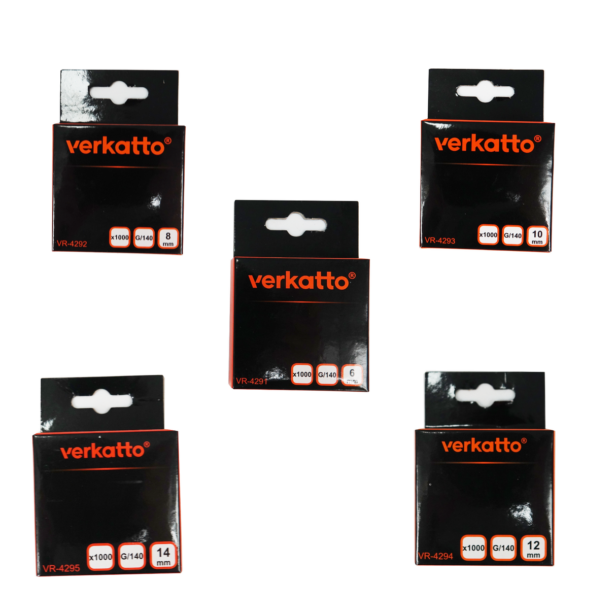 Heftklammern G/140, 6mm - 14mm