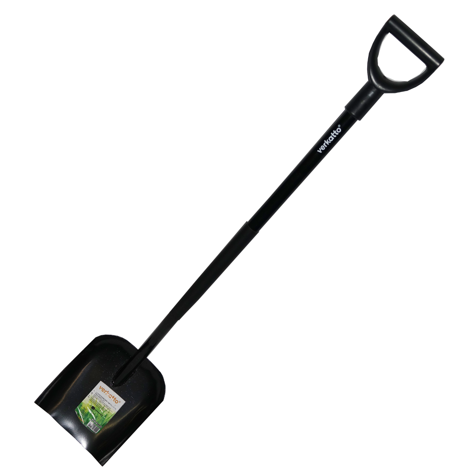 Gärtnerspaten - Bauspaten mit Metallstiel 125 cm
