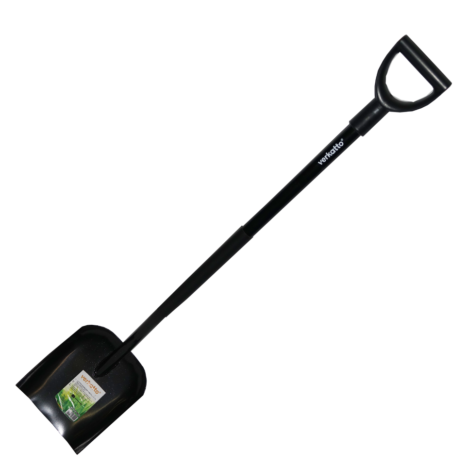 Gärtnerspaten - Bauspaten mit Metallstiel 125 cm