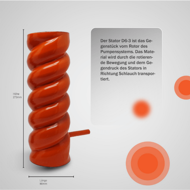 Schneckenmantel D6-3 " Spiral "
