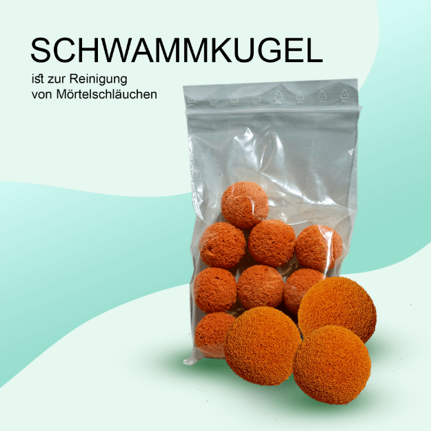 Schwammkugeln - 10 Stück - 25 und 35 mm