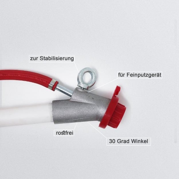 Spritzkopf mit Ringschraube M8 Feinputzdüse 14mm 1753