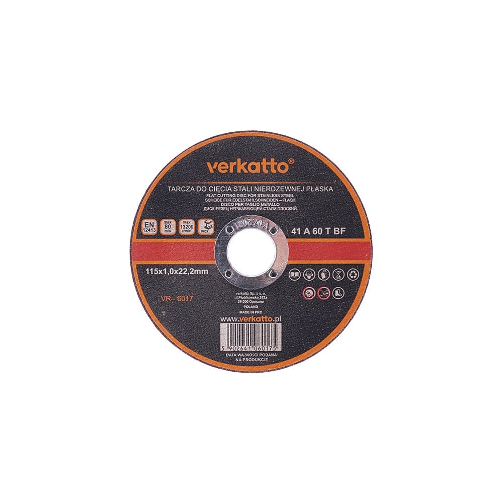 Trennscheibe aus Edelstahl