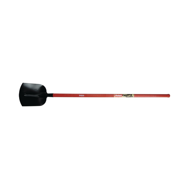 Holländer Schaufel FIBER 3001 Größe 2 290 x 240 mm mit Polyamidstiel – schwarz, Epoxy-Klarlack
