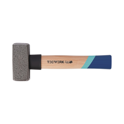 Fäustel Kopf-G.1000g Hickory Stielschutzhülse TECWERK