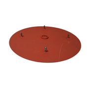 Gedrehte Glättscheibe 60 cm mit 41 cm Lochkreis, passend für XL 600, XB 600, Glättmeister, SAG und ABG