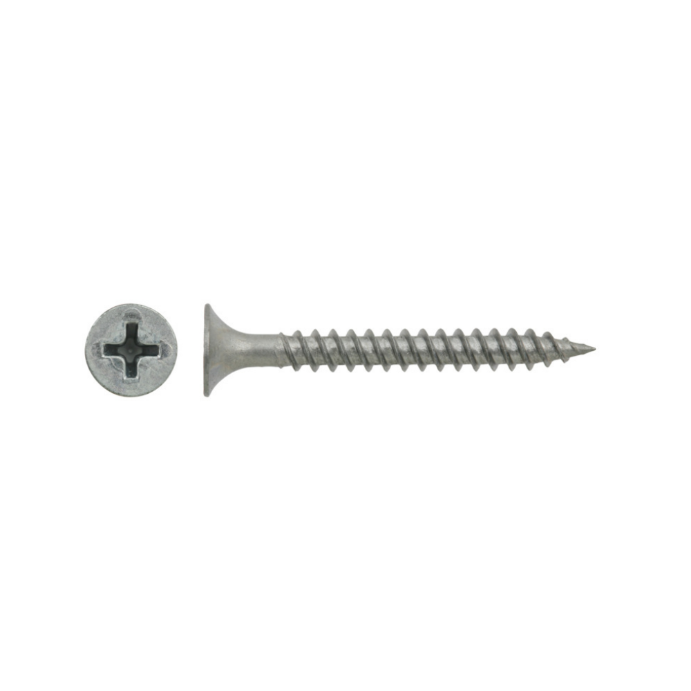 Gipsplattenschrauben C4 Doppelganggewinde H2 – Zink-Nickel