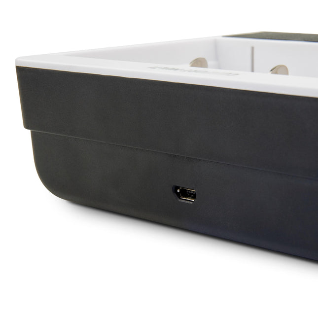 Ansmann – Comfort-Multi Ladegerät mit USB-Eingang für 1-4 NiMH Akkus (AA, AAA, C, D, 9V)