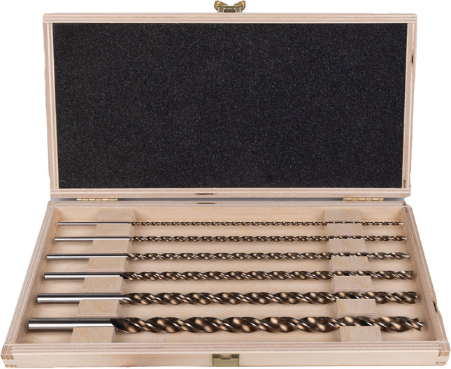 6-teilig ALPEN Holzspiralbohrer-Satz TIMBER TWIST Ø 3–10 mm