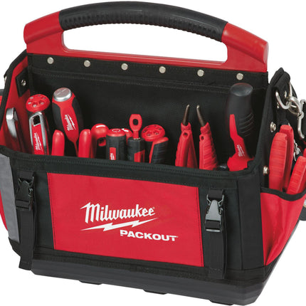 MILWAUKEE PACKOUT™ Werkzeugtasche aus Ballistic-Nylon, B430 x T400 x H250 mm